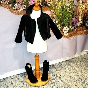 OSH Kosh Faux Suede Coat